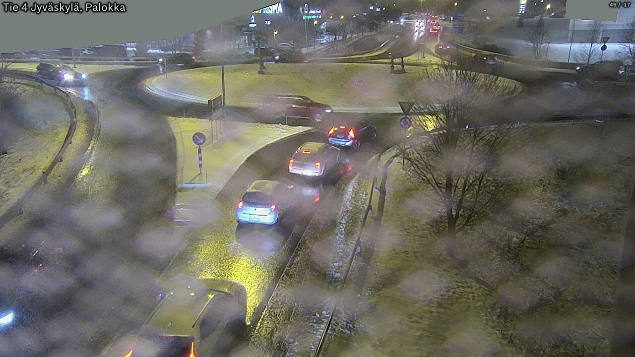 Weather Camera Image Väg 4 Jyväskylä, Palokka, Jyväskylä, Keski-Suomi