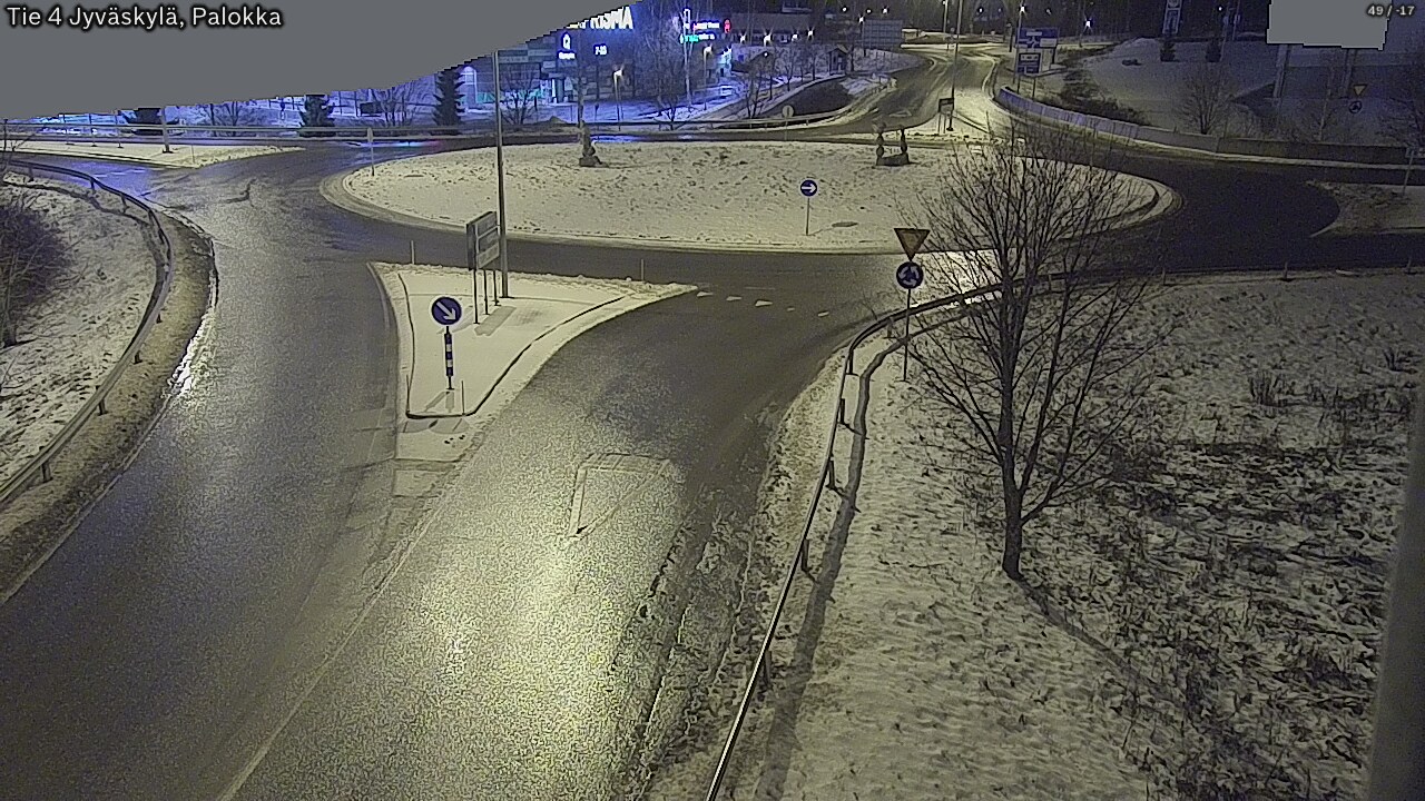 Weather Camera Image Väg 4 Jyväskylä, Palokka, Jyväskylä, Keski-Suomi