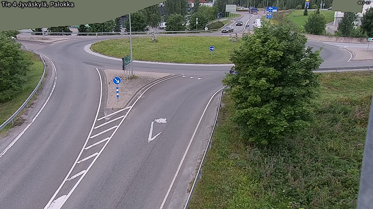 Weather Camera Image Road 4 Jyväskylä, Palokka, Jyväskylä, Keski-Suomi