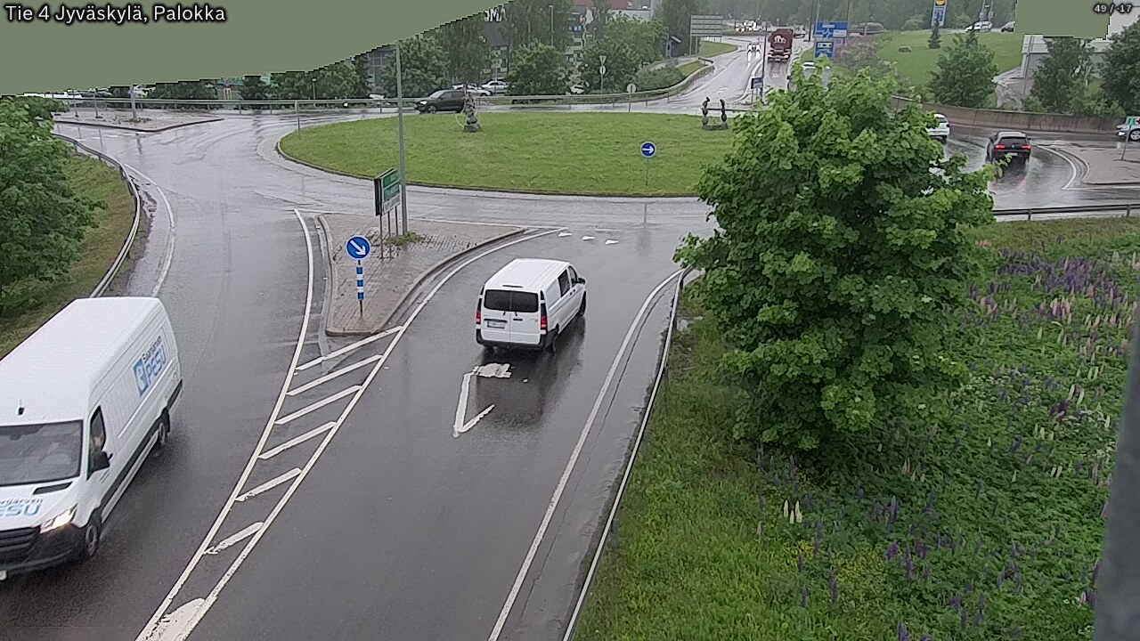 Weather Camera Image Väg 4 Jyväskylä, Palokka, Jyväskylä, Keski-Suomi