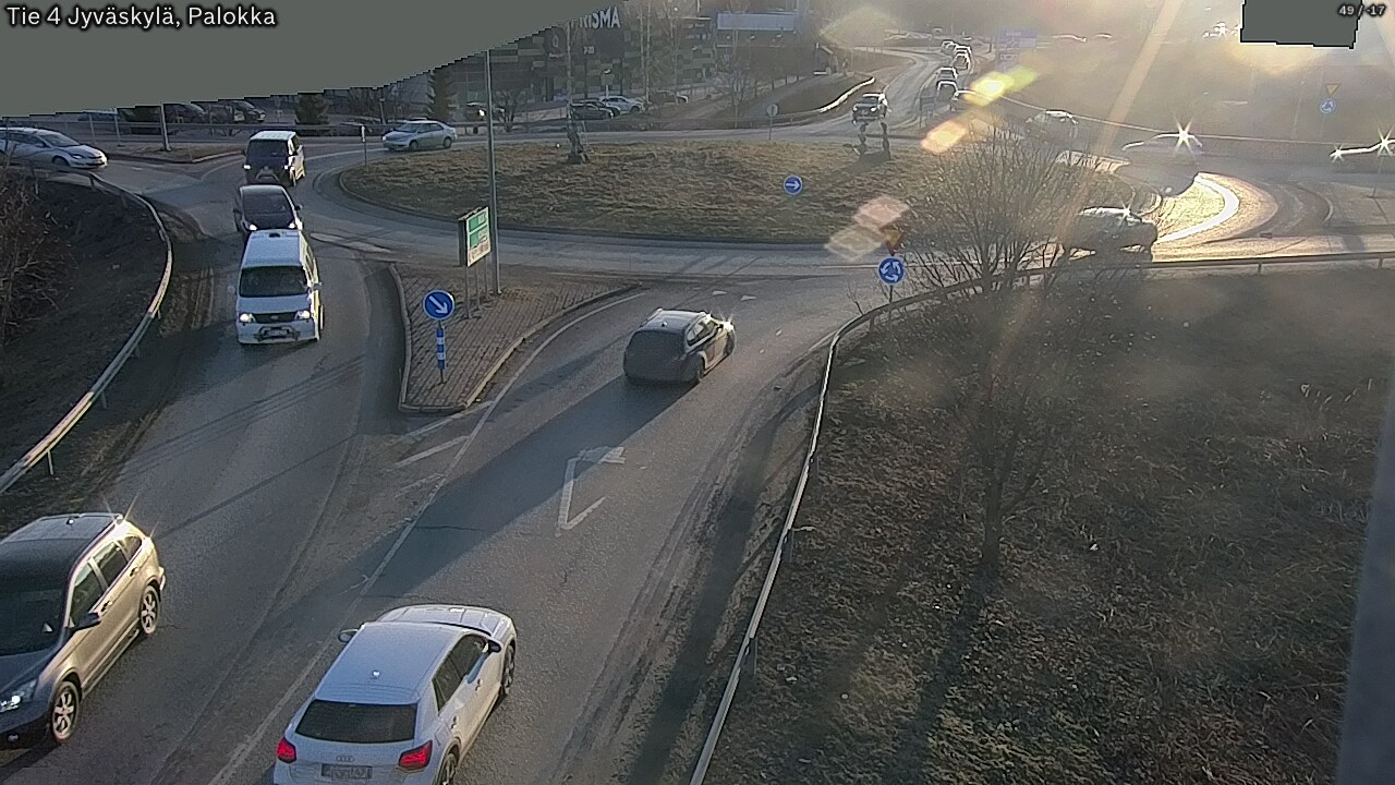Weather Camera Image Väg 4 Jyväskylä, Palokka, Jyväskylä, Keski-Suomi