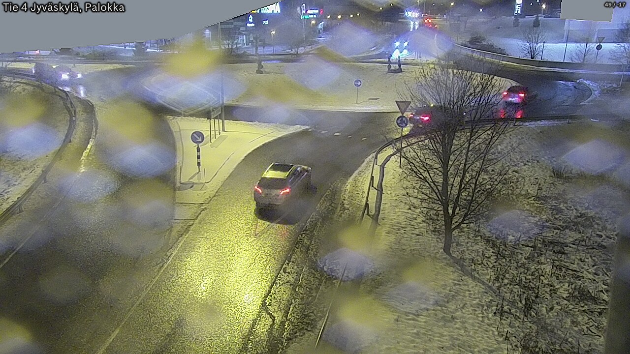 Weather Camera Image Väg 4 Jyväskylä, Palokka, Jyväskylä, Keski-Suomi