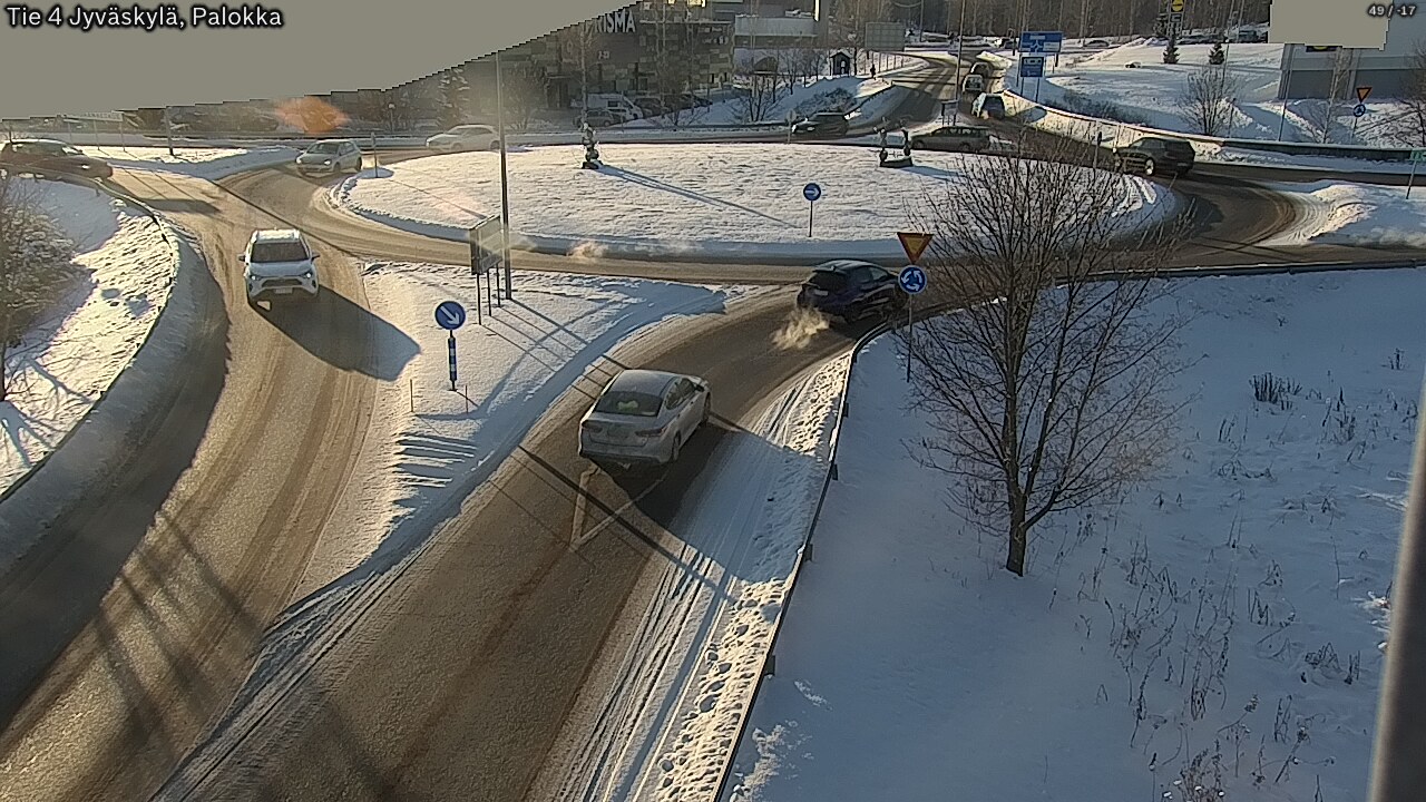 Weather Camera Image Road 4 Jyväskylä, Palokka, Jyväskylä, Keski-Suomi