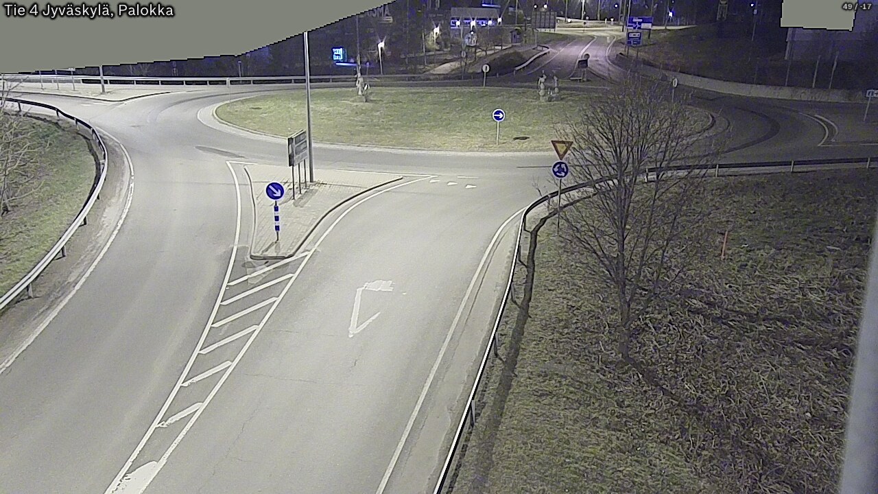 Weather Camera Image Väg 4 Jyväskylä, Palokka, Jyväskylä, Keski-Suomi