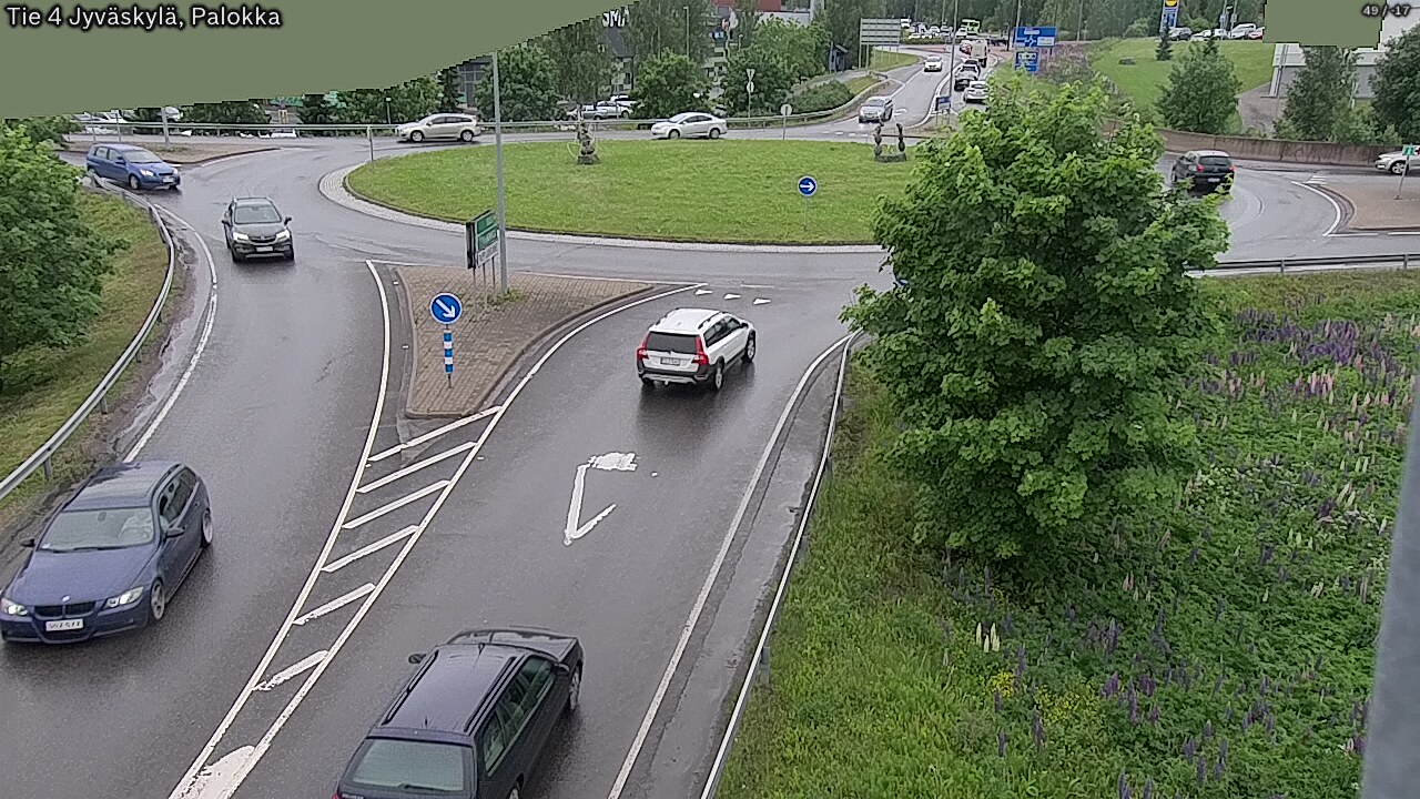 Weather Camera Image Väg 4 Jyväskylä, Palokka, Jyväskylä, Keski-Suomi