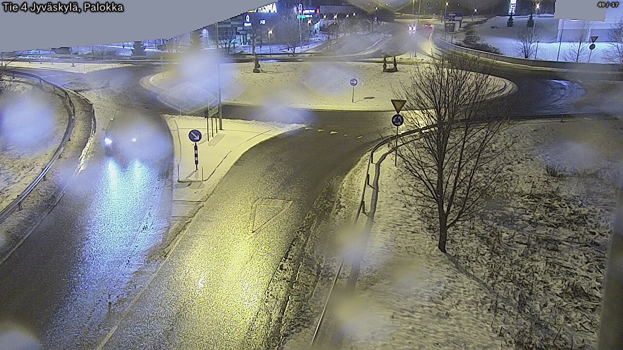 Weather Camera Image Väg 4 Jyväskylä, Palokka, Jyväskylä, Keski-Suomi