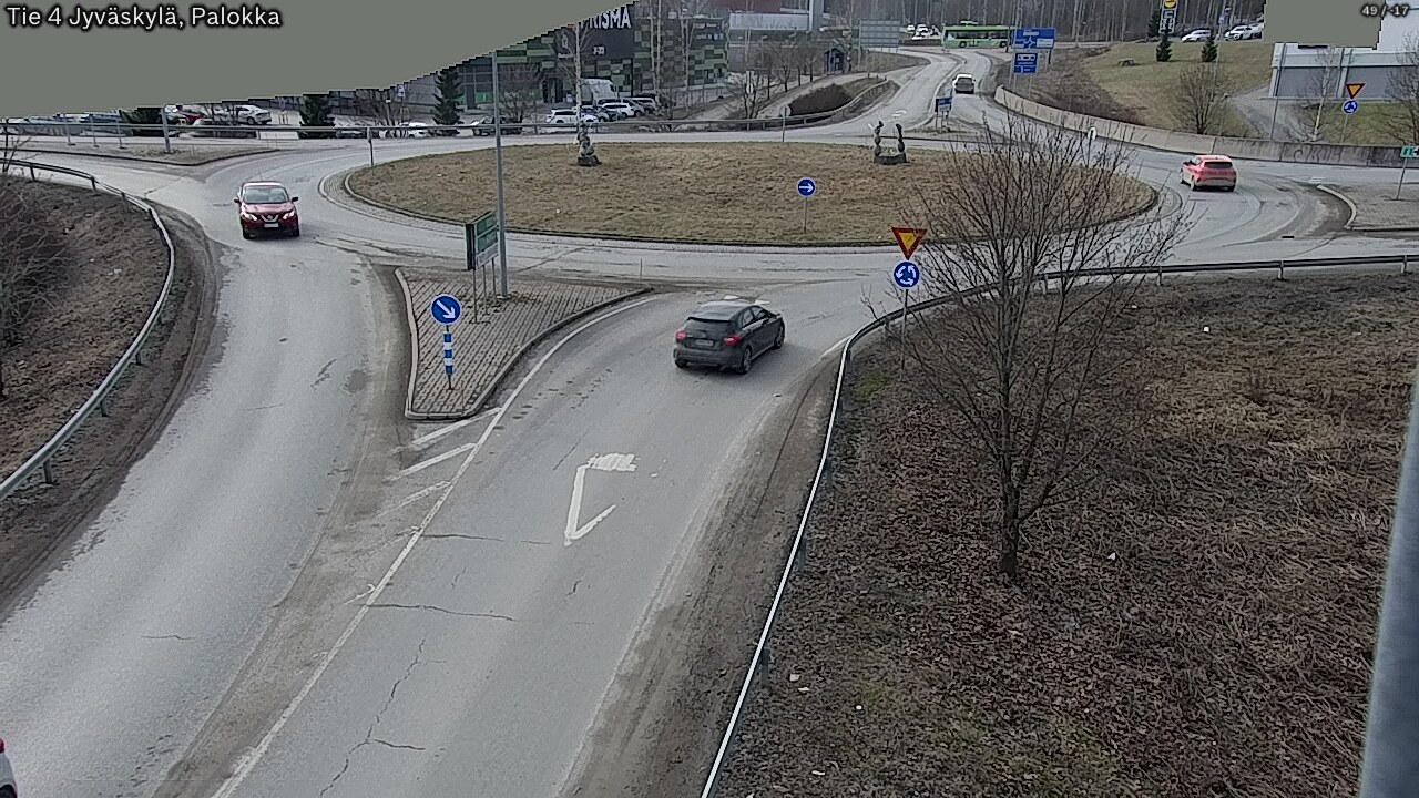 Weather Camera Image Road 4 Jyväskylä, Palokka, Jyväskylä, Keski-Suomi