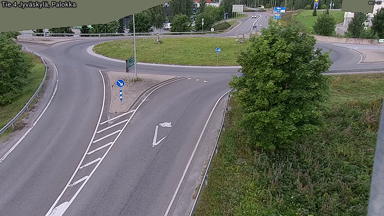 Weather Camera Image Road 4 Jyväskylä, Palokka, Jyväskylä, Keski-Suomi