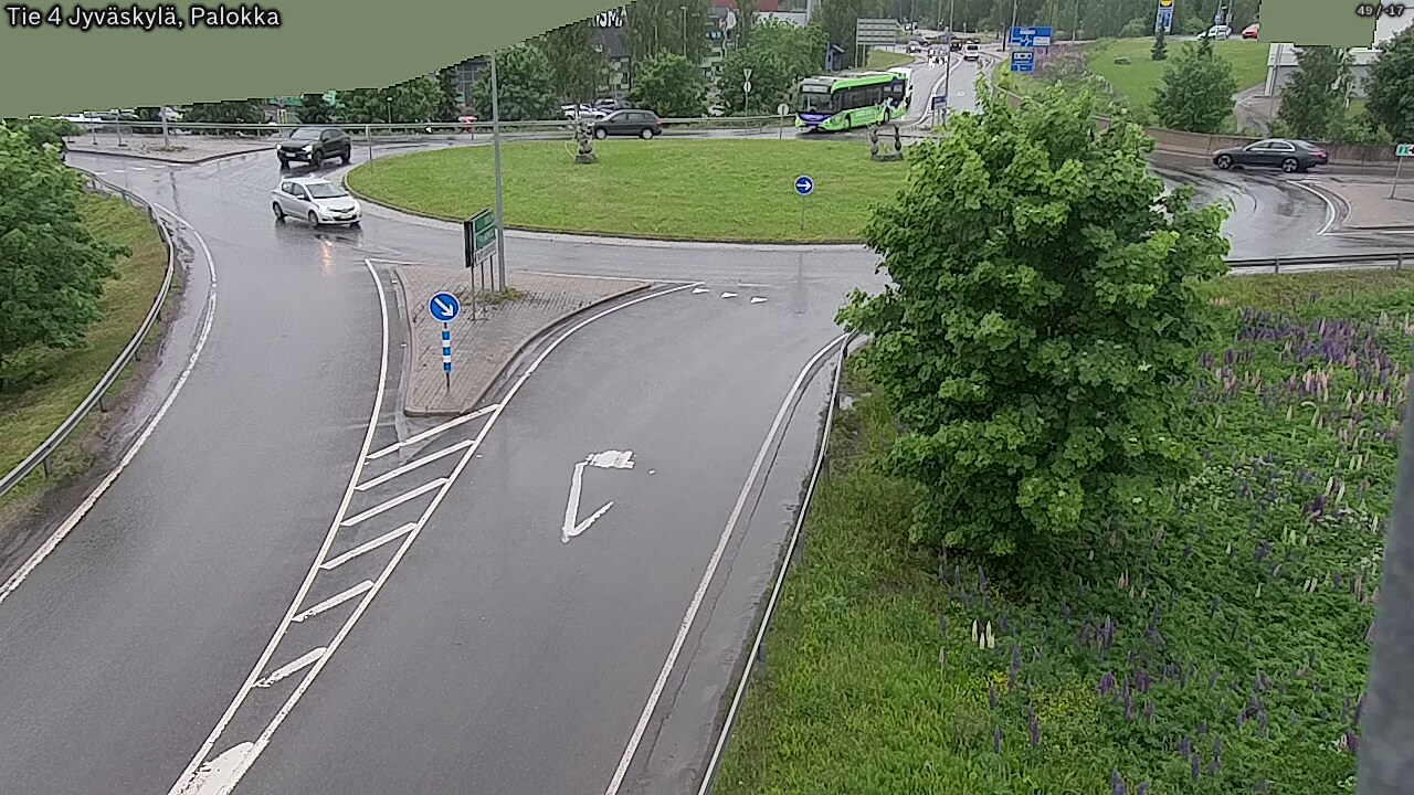 Weather Camera Image Väg 4 Jyväskylä, Palokka, Jyväskylä, Keski-Suomi