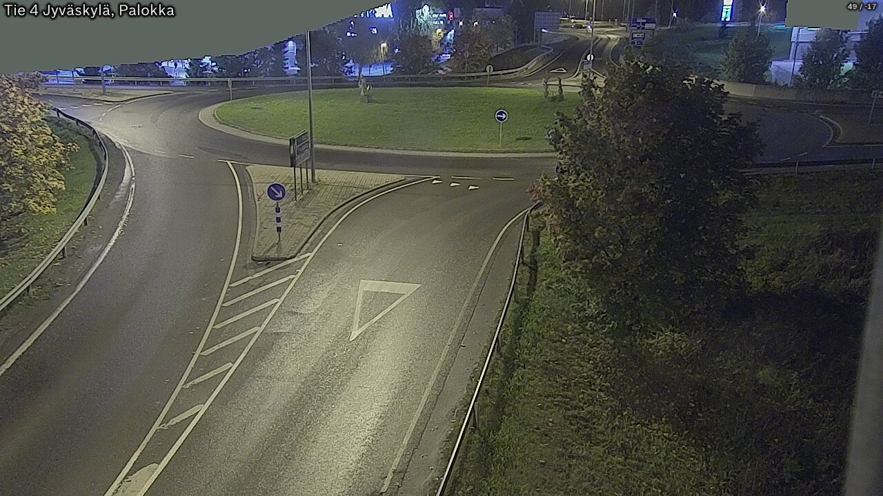 Weather Camera Image Road 4 Jyväskylä, Palokka, Jyväskylä, Keski-Suomi