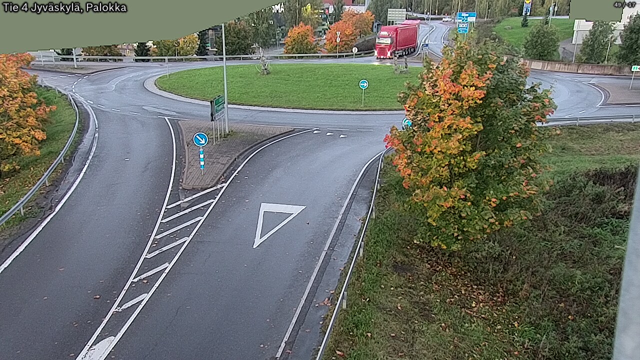 Weather Camera Image Road 4 Jyväskylä, Palokka, Jyväskylä, Keski-Suomi