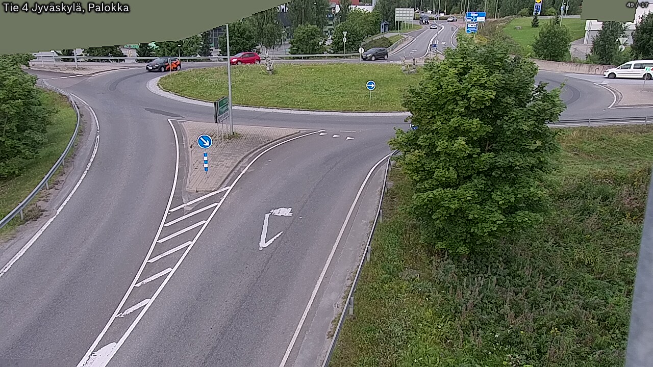 Weather Camera Image Road 4 Jyväskylä, Palokka, Jyväskylä, Keski-Suomi