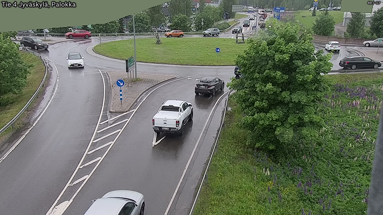 Weather Camera Image Väg 4 Jyväskylä, Palokka, Jyväskylä, Keski-Suomi