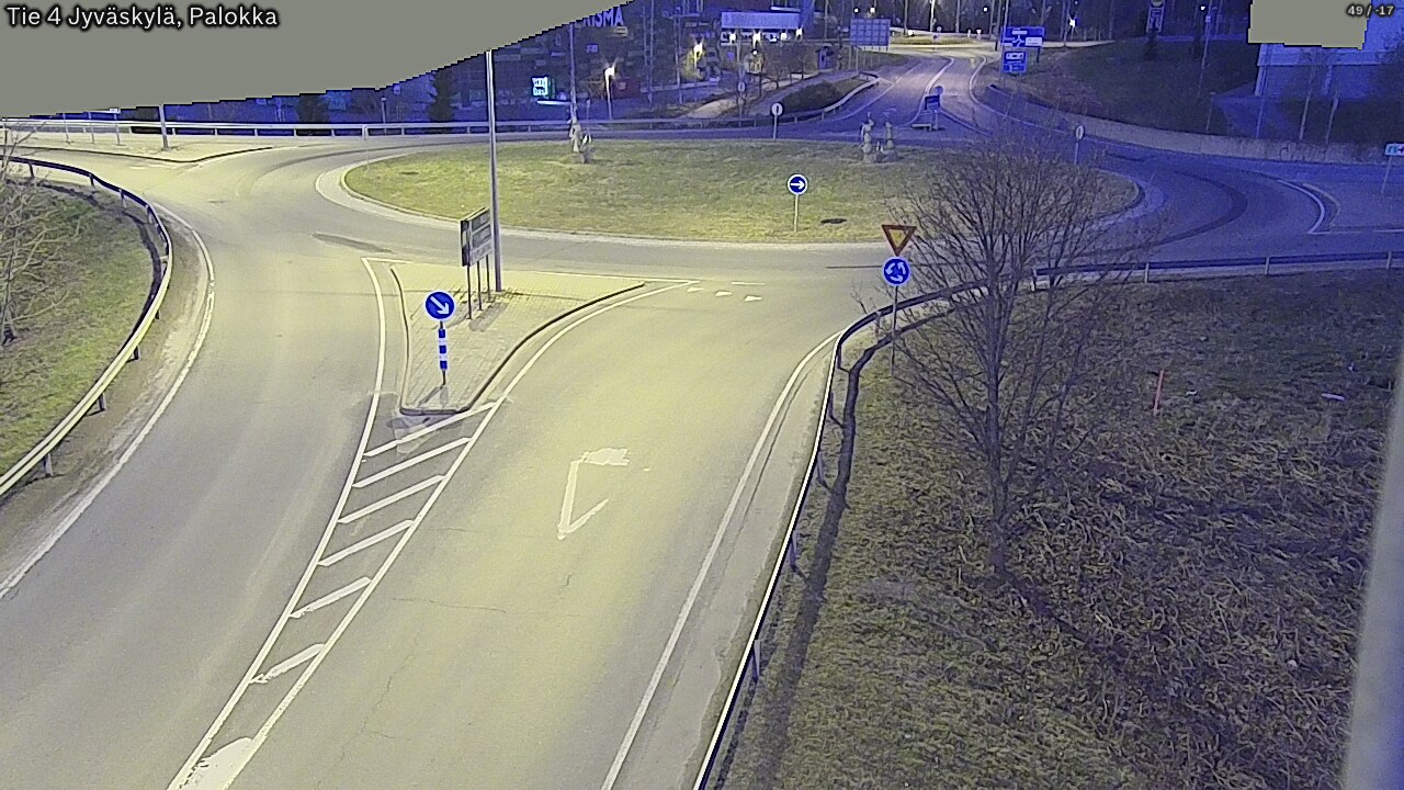 Weather Camera Image Road 4 Jyväskylä, Palokka, Jyväskylä, Keski-Suomi