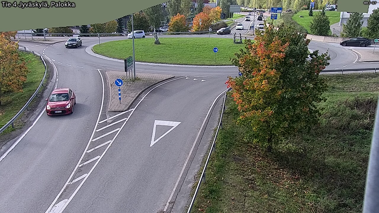 Weather Camera Image Väg 4 Jyväskylä, Palokka, Jyväskylä, Keski-Suomi