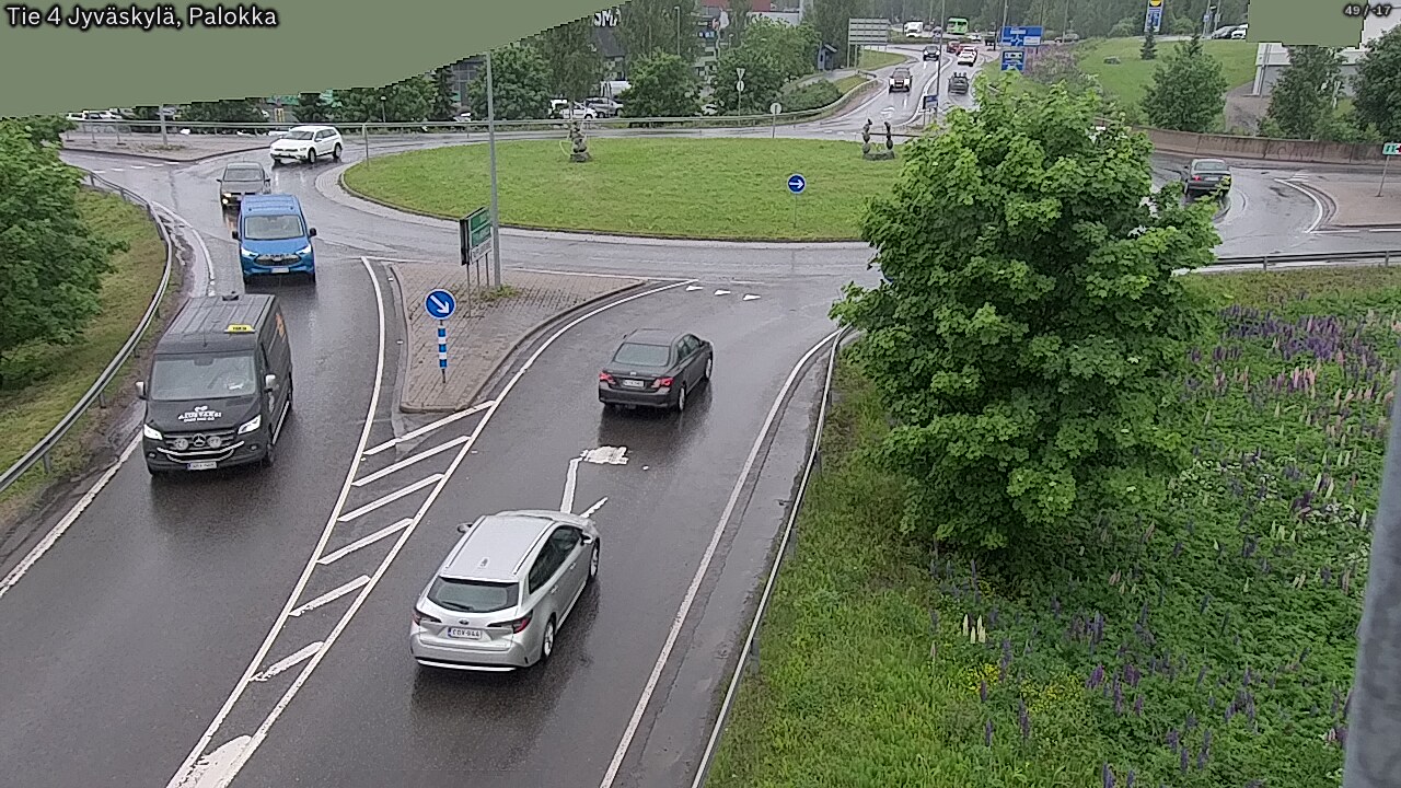 Weather Camera Image Väg 4 Jyväskylä, Palokka, Jyväskylä, Keski-Suomi