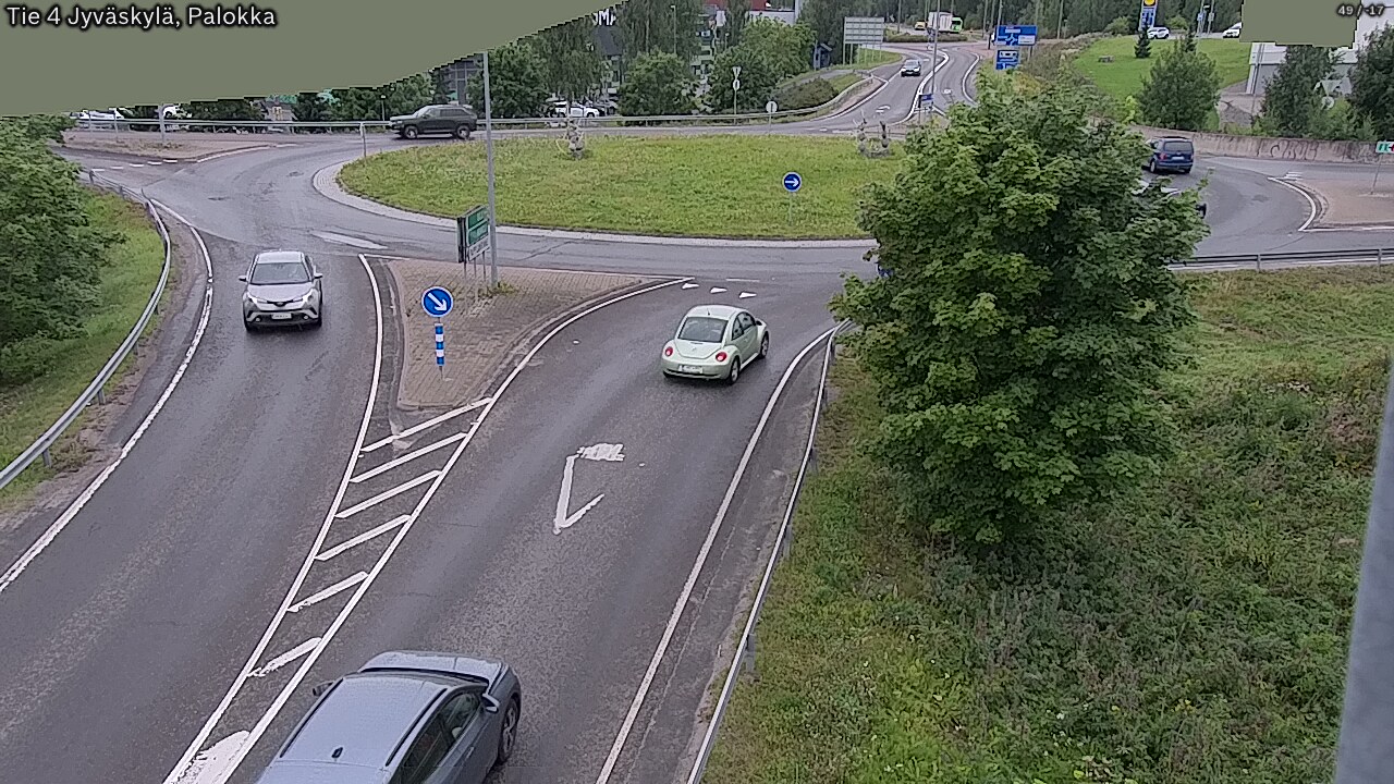Weather Camera Image Road 4 Jyväskylä, Palokka, Jyväskylä, Keski-Suomi