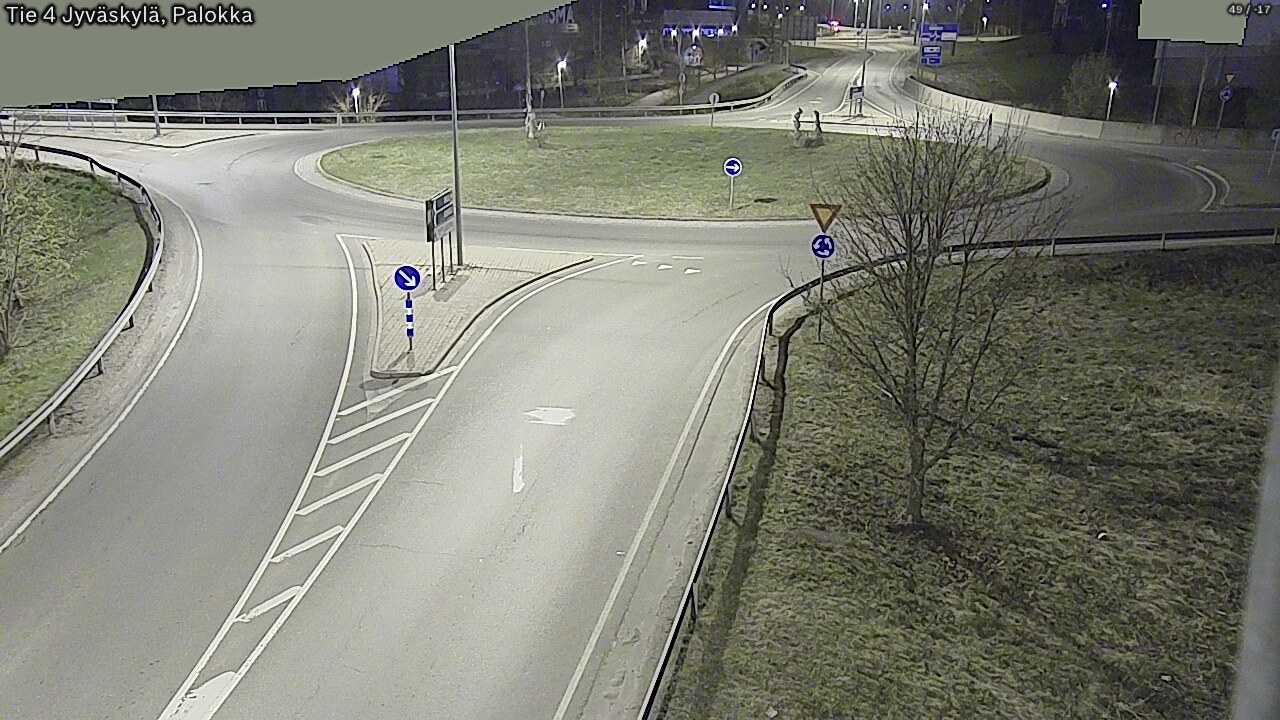 Weather Camera Image Väg 4 Jyväskylä, Palokka, Jyväskylä, Keski-Suomi