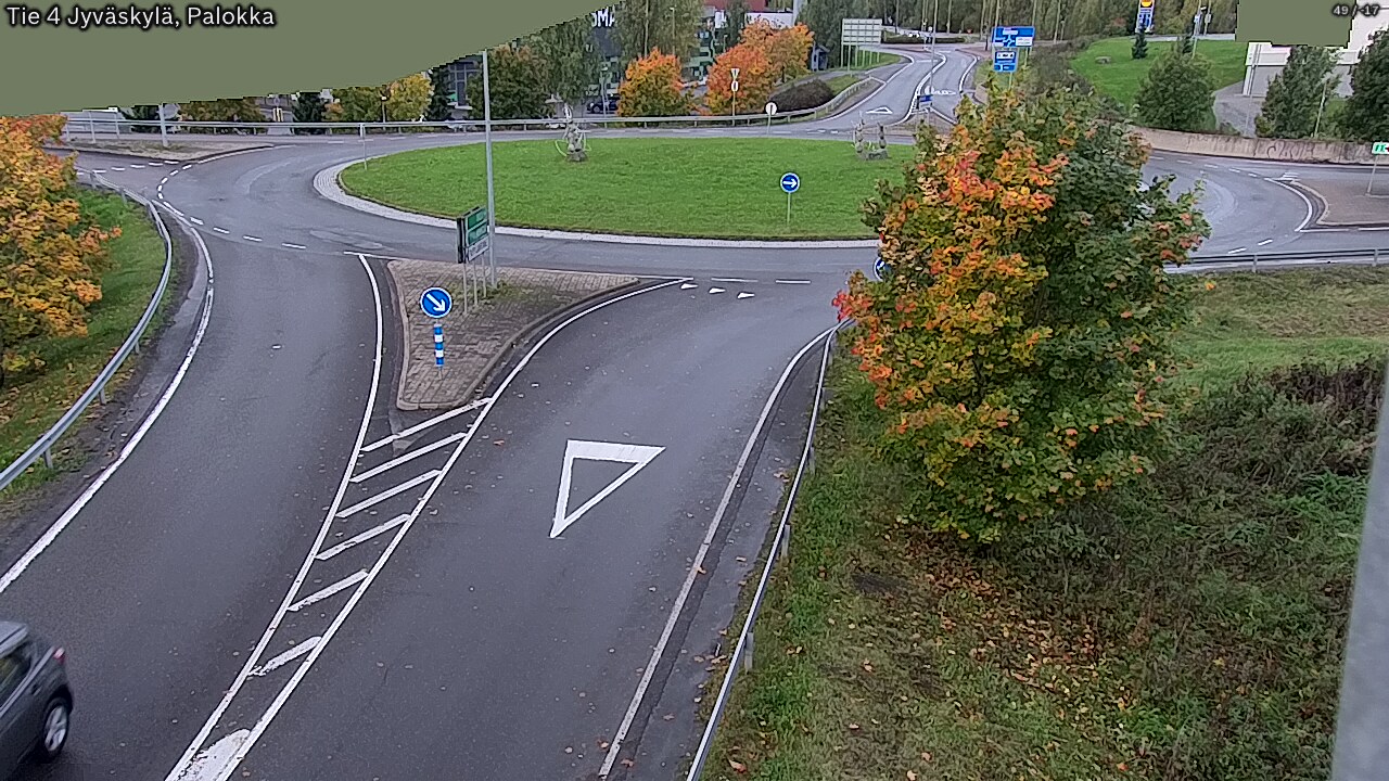 Weather Camera Image Road 4 Jyväskylä, Palokka, Jyväskylä, Keski-Suomi