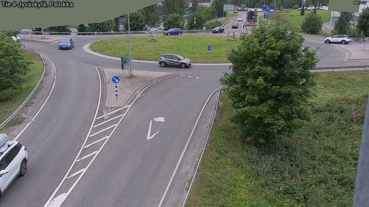 Weather Camera Image Road 4 Jyväskylä, Palokka, Jyväskylä, Keski-Suomi