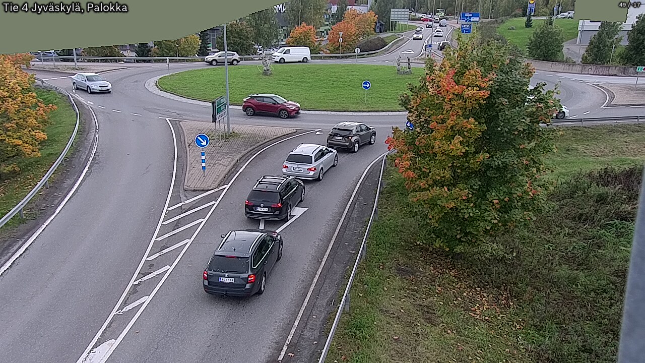 Weather Camera Image Road 4 Jyväskylä, Palokka, Jyväskylä, Keski-Suomi