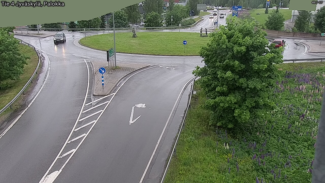 Weather Camera Image Väg 4 Jyväskylä, Palokka, Jyväskylä, Keski-Suomi