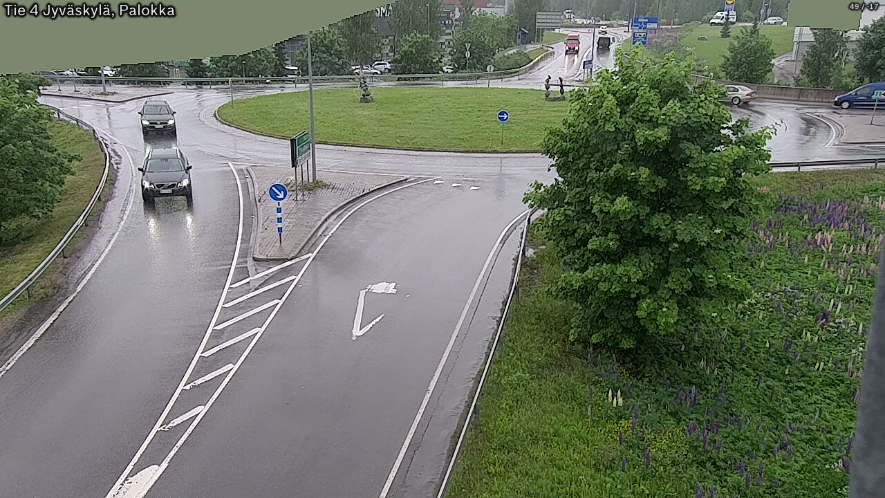 Weather Camera Image Väg 4 Jyväskylä, Palokka, Jyväskylä, Keski-Suomi