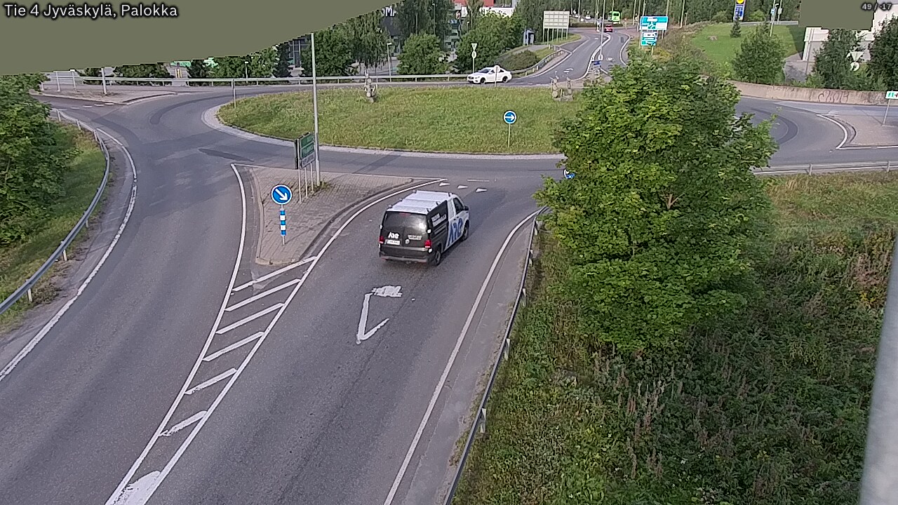 Weather Camera Image Road 4 Jyväskylä, Palokka, Jyväskylä, Keski-Suomi
