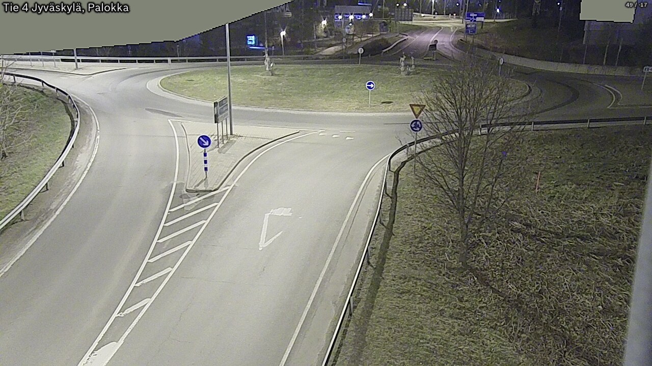 Weather Camera Image Väg 4 Jyväskylä, Palokka, Jyväskylä, Keski-Suomi