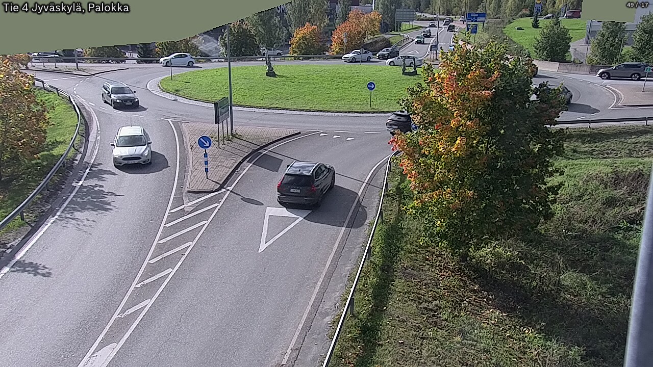 Weather Camera Image Väg 4 Jyväskylä, Palokka, Jyväskylä, Keski-Suomi