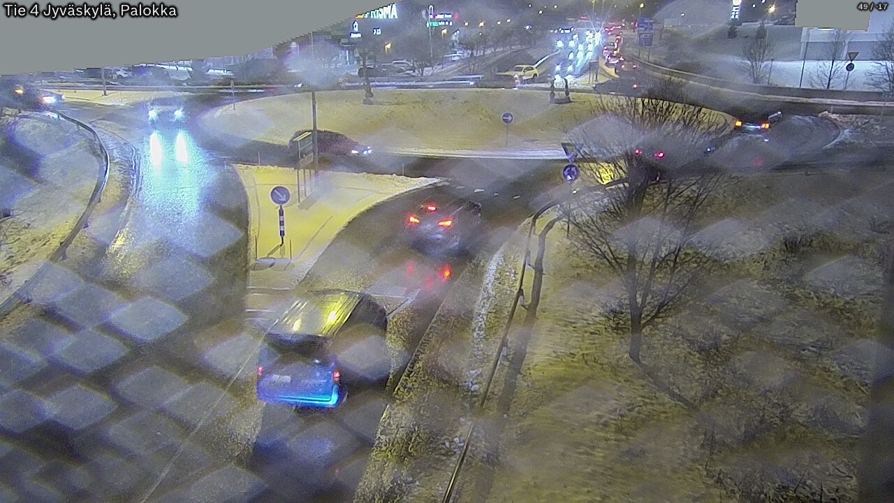 Weather Camera Image Väg 4 Jyväskylä, Palokka, Jyväskylä, Keski-Suomi