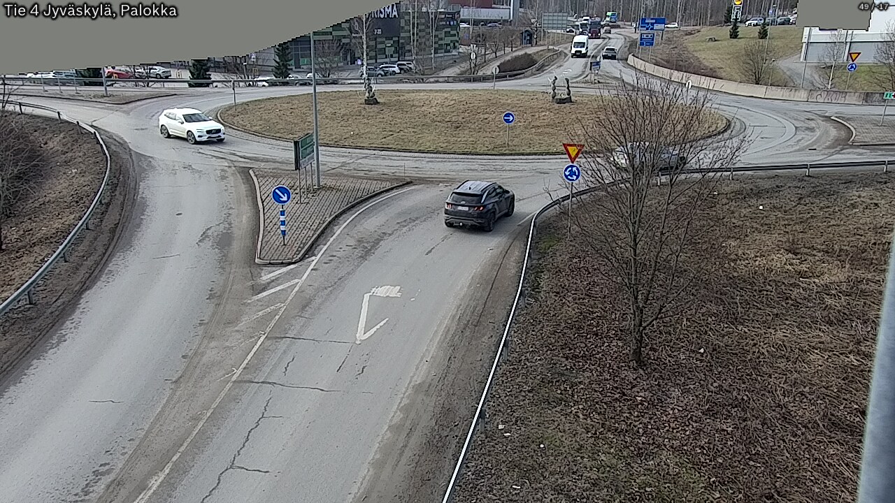 Weather Camera Image Road 4 Jyväskylä, Palokka, Jyväskylä, Keski-Suomi