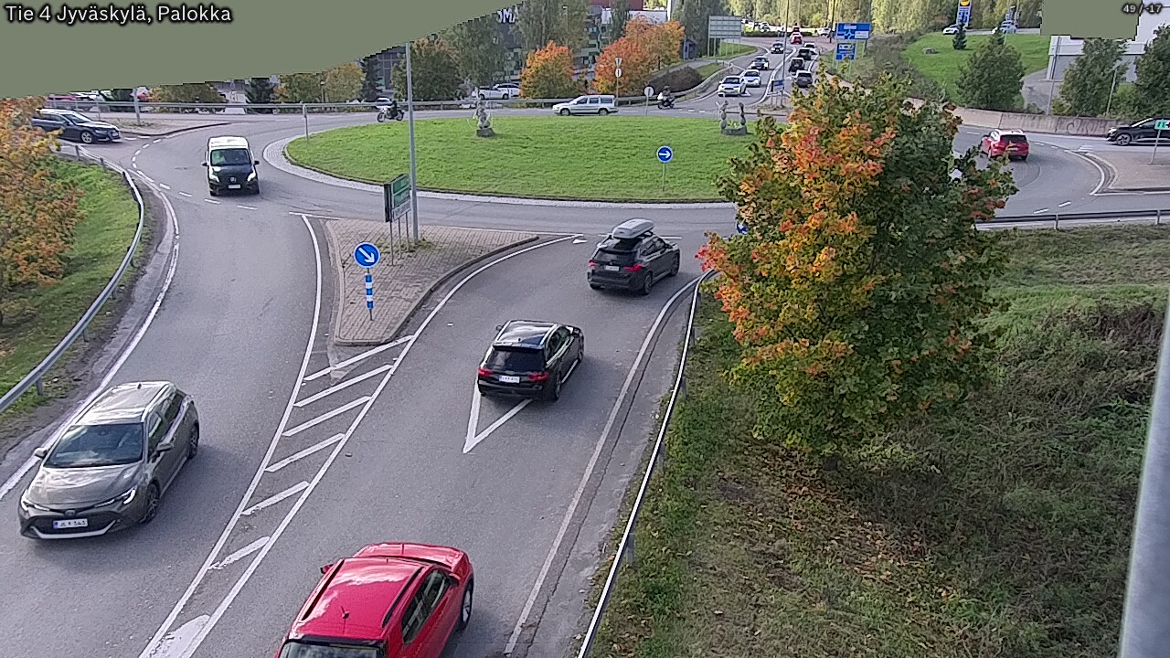 Weather Camera Image Väg 4 Jyväskylä, Palokka, Jyväskylä, Keski-Suomi