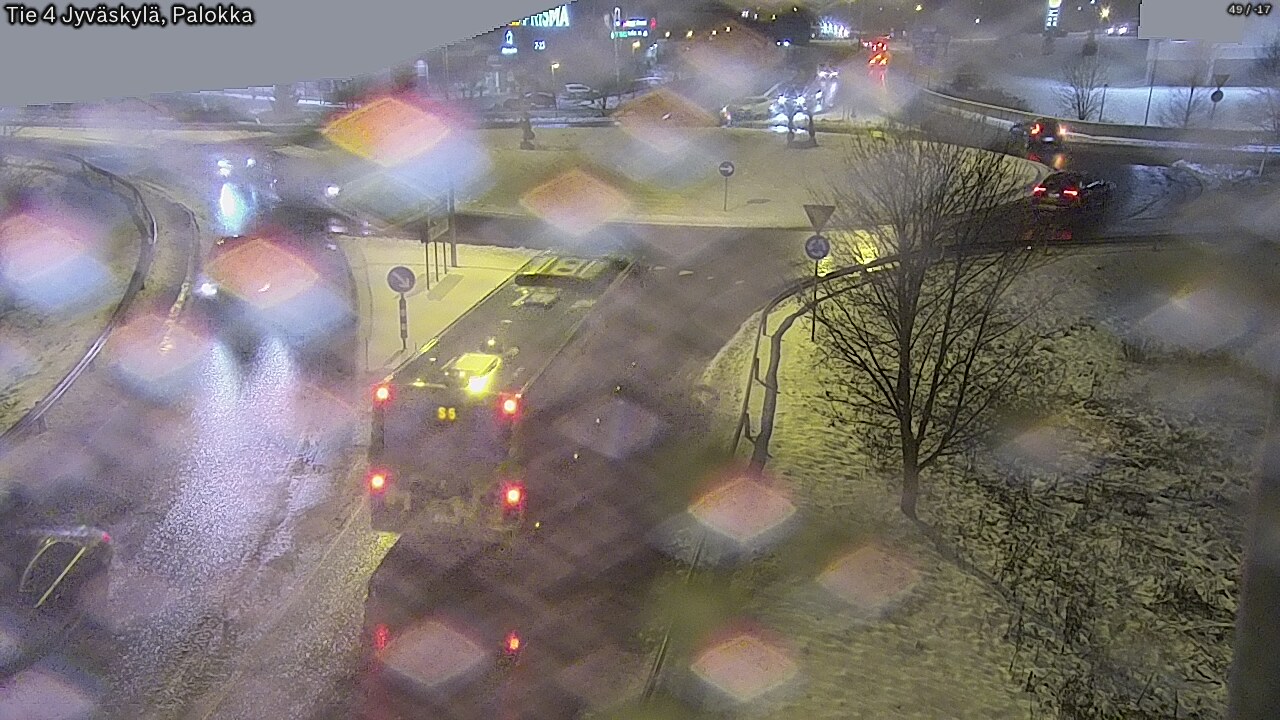 Weather Camera Image Väg 4 Jyväskylä, Palokka, Jyväskylä, Keski-Suomi