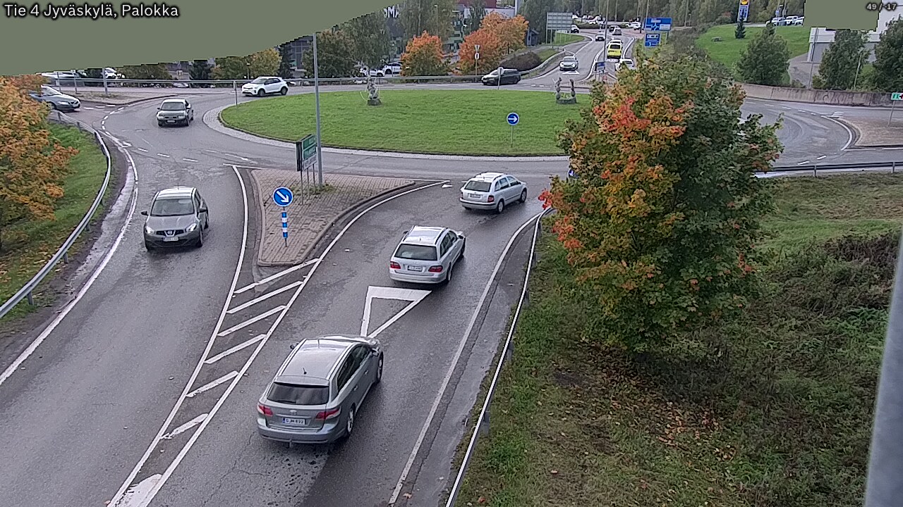 Weather Camera Image Road 4 Jyväskylä, Palokka, Jyväskylä, Keski-Suomi