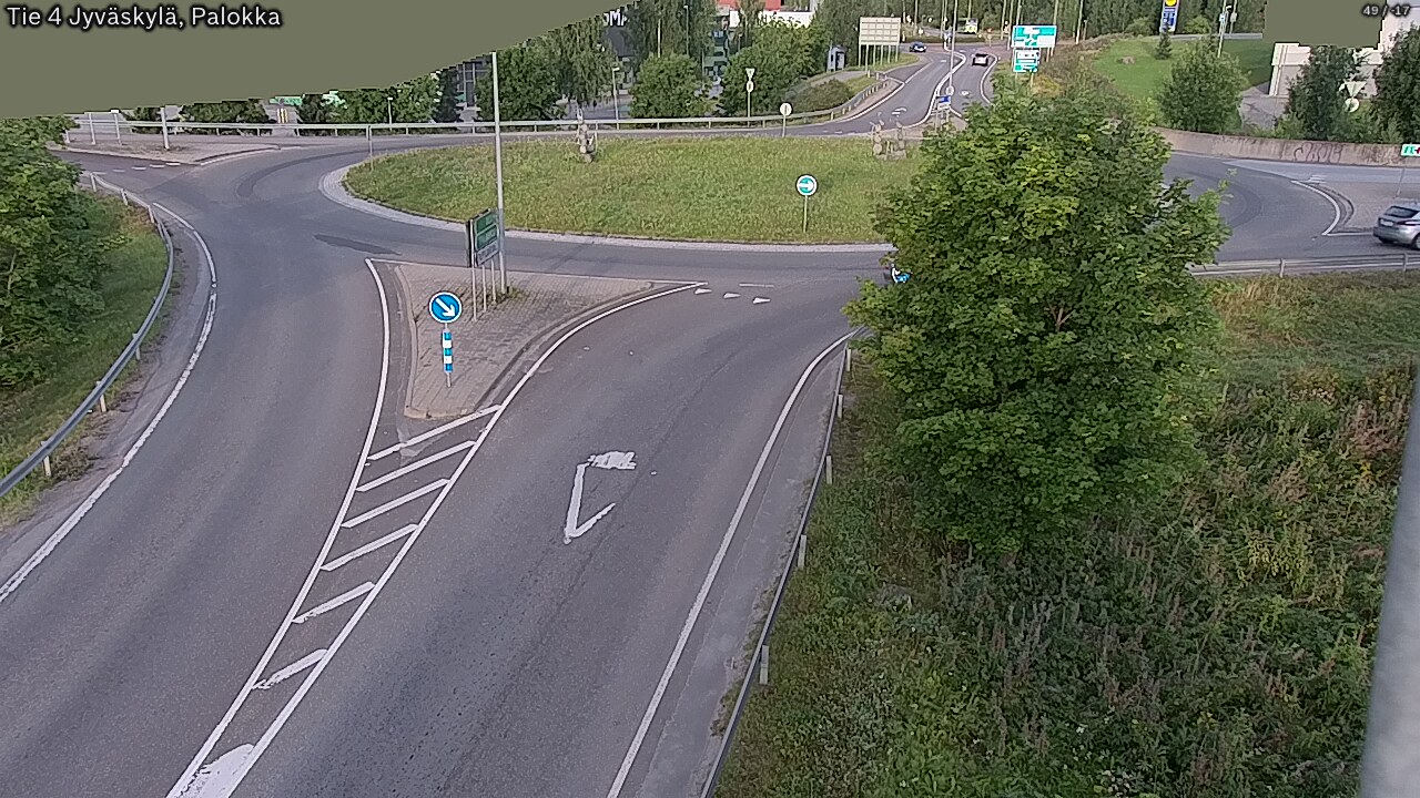 Weather Camera Image Road 4 Jyväskylä, Palokka, Jyväskylä, Keski-Suomi