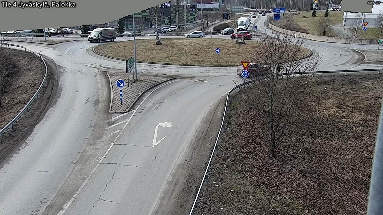 Weather Camera Image Road 4 Jyväskylä, Palokka, Jyväskylä, Keski-Suomi