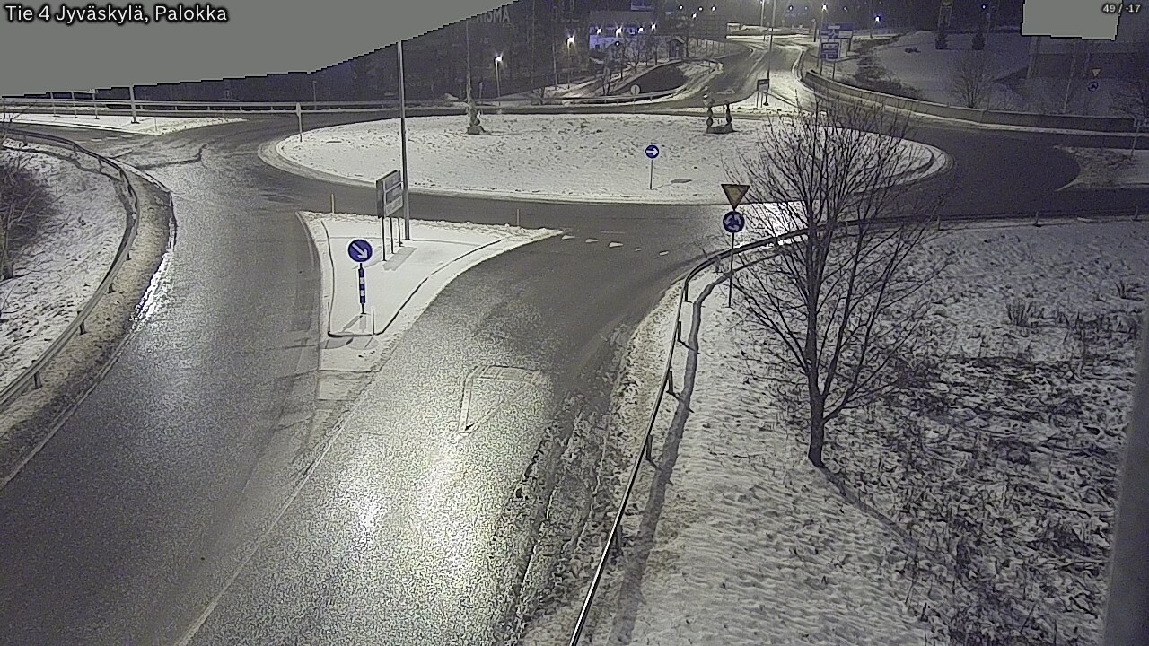 Weather Camera Image Väg 4 Jyväskylä, Palokka, Jyväskylä, Keski-Suomi