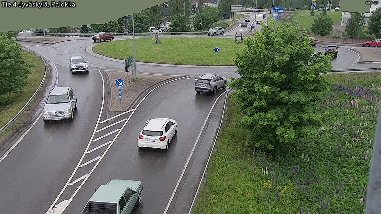 Weather Camera Image Väg 4 Jyväskylä, Palokka, Jyväskylä, Keski-Suomi