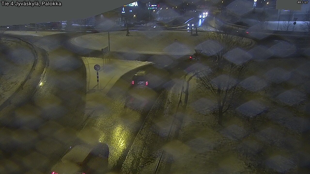 Weather Camera Image Väg 4 Jyväskylä, Palokka, Jyväskylä, Keski-Suomi