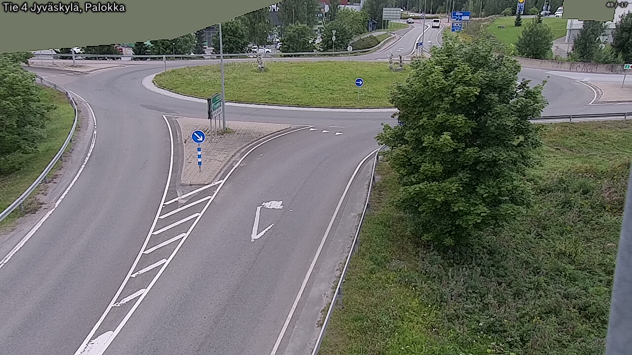 Weather Camera Image Road 4 Jyväskylä, Palokka, Jyväskylä, Keski-Suomi