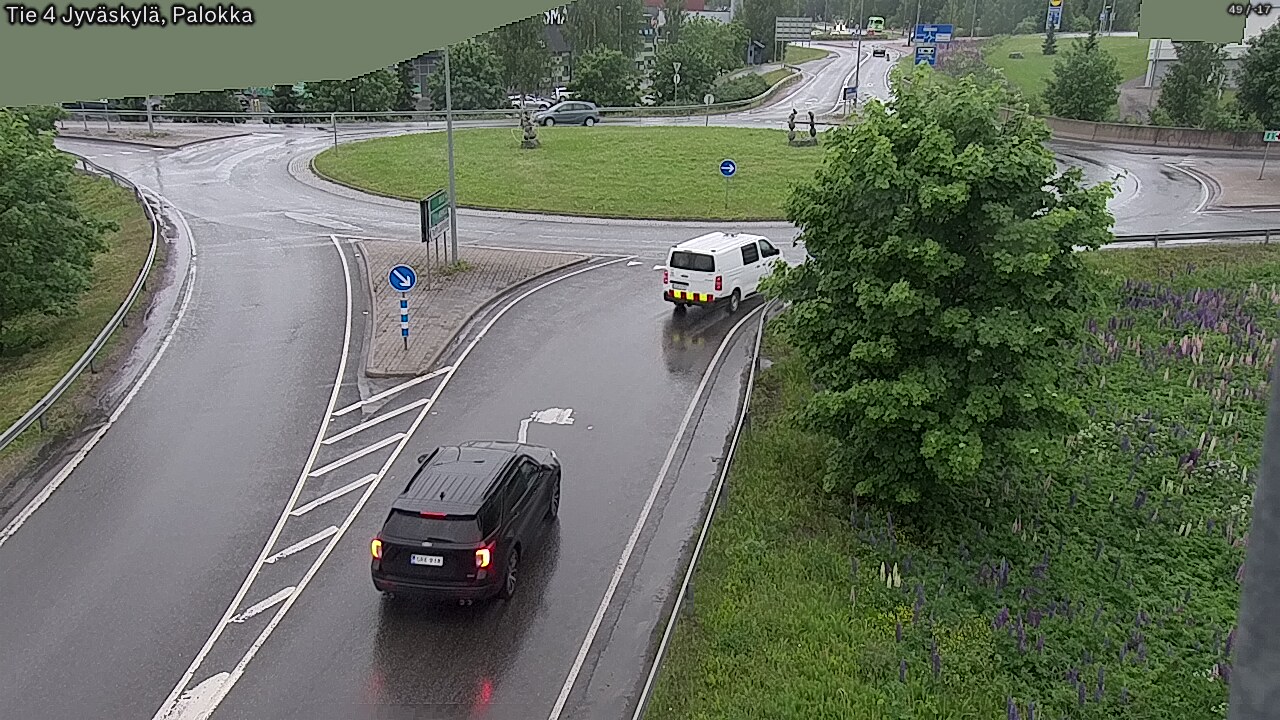 Weather Camera Image Väg 4 Jyväskylä, Palokka, Jyväskylä, Keski-Suomi