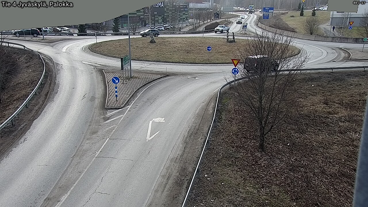 Weather Camera Image Road 4 Jyväskylä, Palokka, Jyväskylä, Keski-Suomi