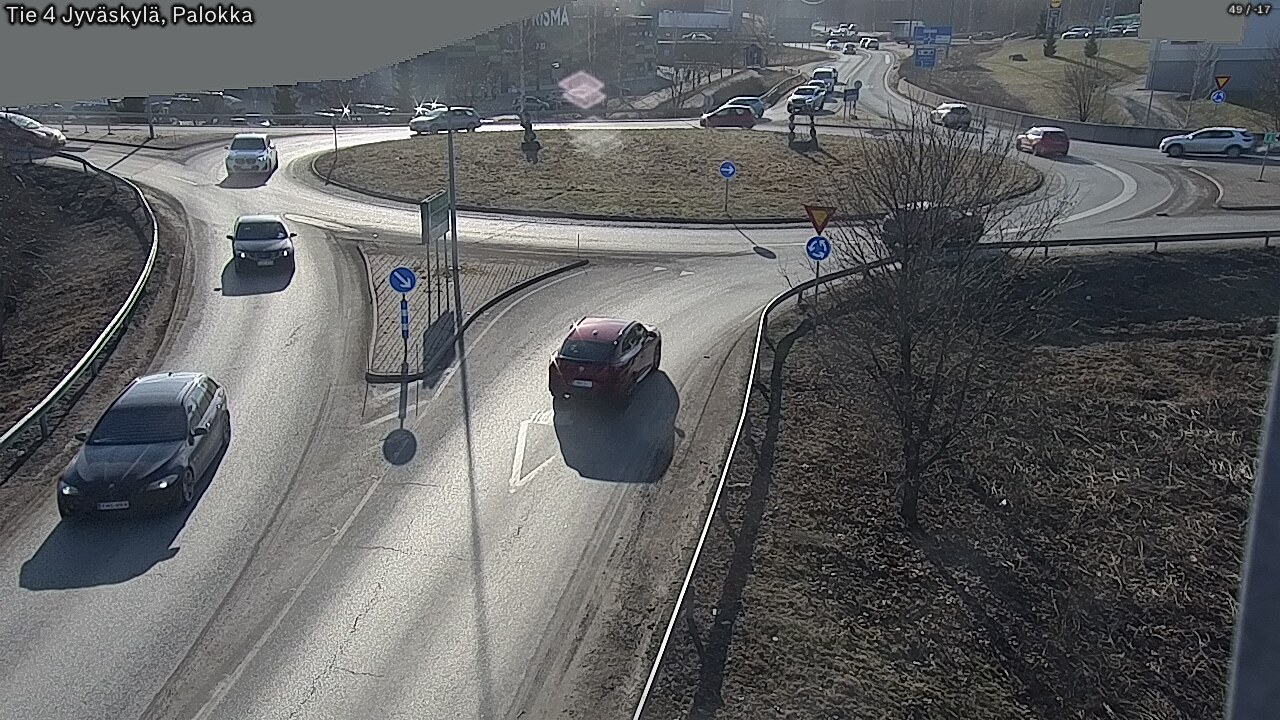 Weather Camera Image Road 4 Jyväskylä, Palokka, Jyväskylä, Keski-Suomi