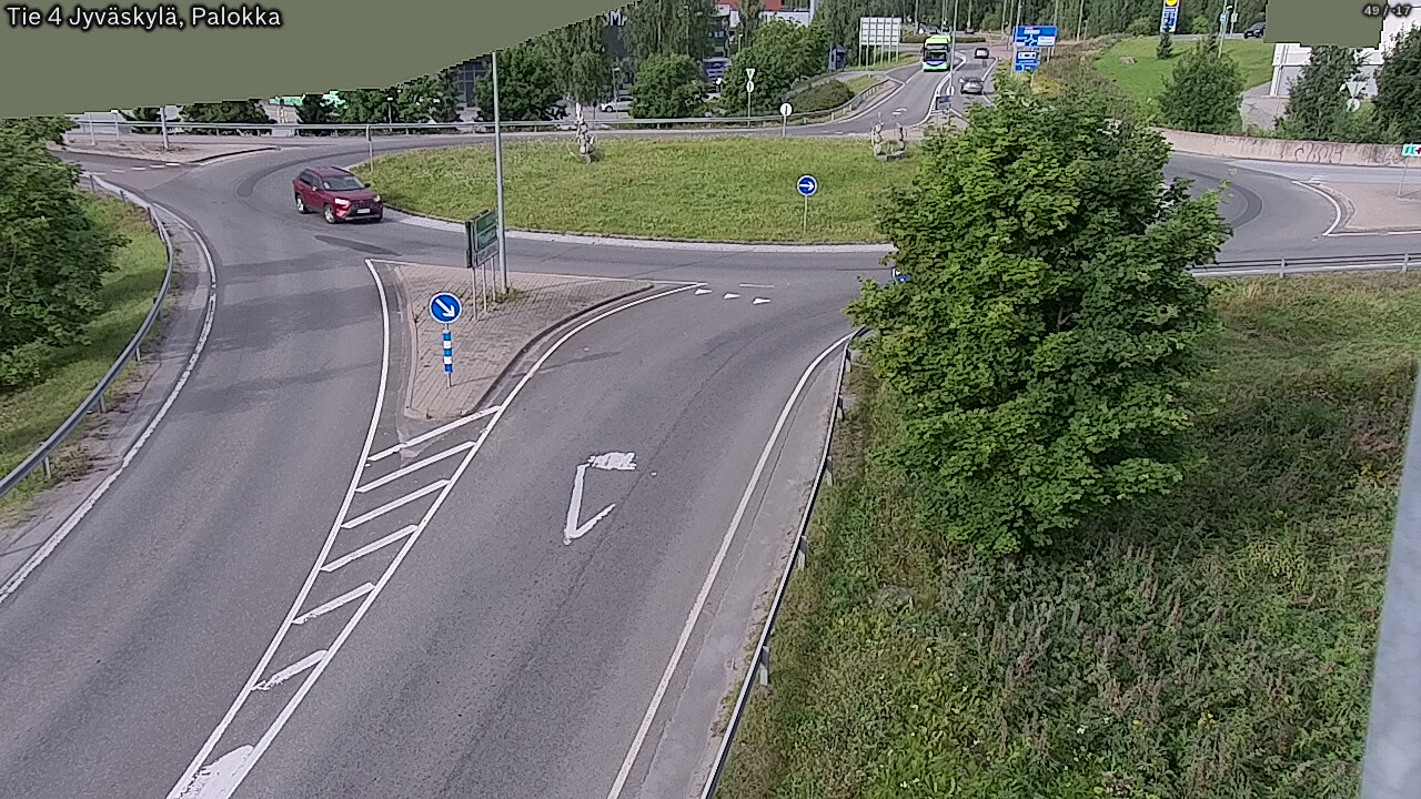 Weather Camera Image Road 4 Jyväskylä, Palokka, Jyväskylä, Keski-Suomi
