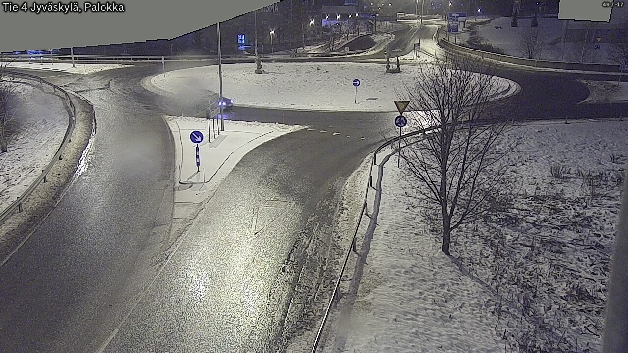 Weather Camera Image Väg 4 Jyväskylä, Palokka, Jyväskylä, Keski-Suomi