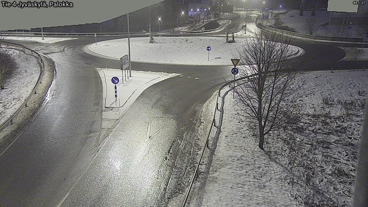 Weather Camera Image Väg 4 Jyväskylä, Palokka, Jyväskylä, Keski-Suomi