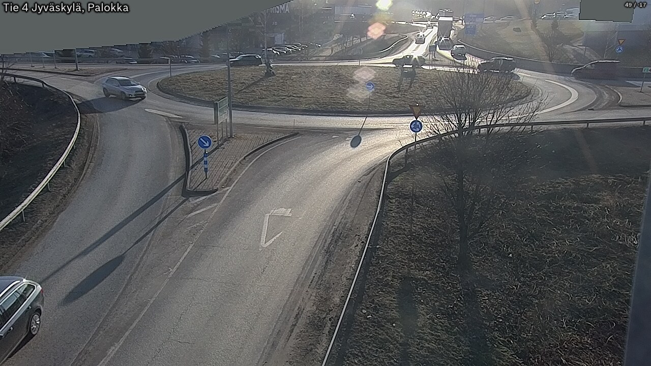 Weather Camera Image Väg 4 Jyväskylä, Palokka, Jyväskylä, Keski-Suomi