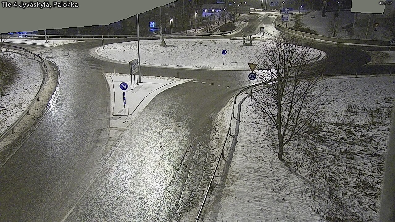 Weather Camera Image Väg 4 Jyväskylä, Palokka, Jyväskylä, Keski-Suomi