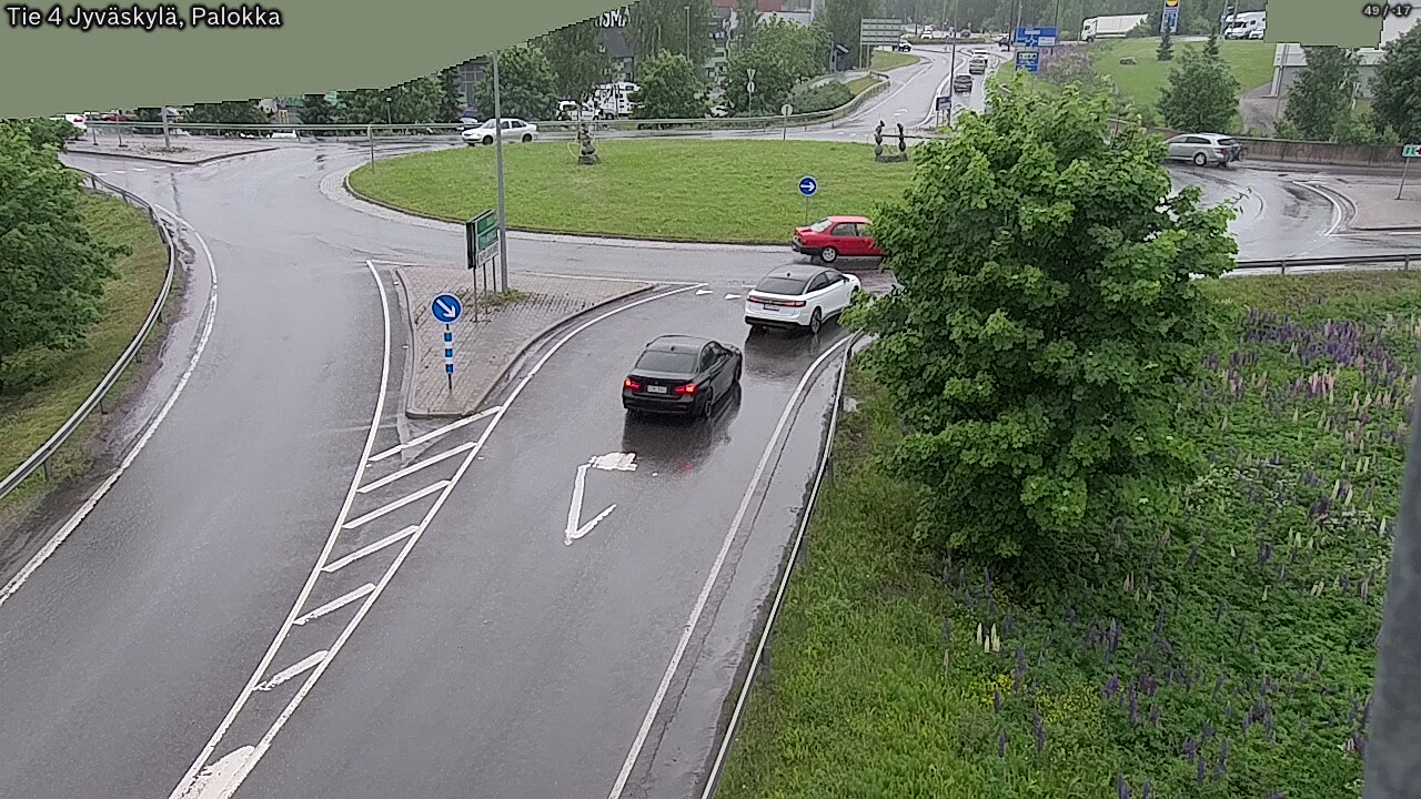 Weather Camera Image Väg 4 Jyväskylä, Palokka, Jyväskylä, Keski-Suomi